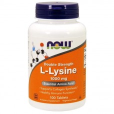 L-Lysine 1000mg 100 tabs NOW