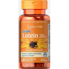 Lutein 20mg with Zeaxanthin 120 Softgels Puritan's Pride
