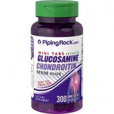 Mini Tabs Advanced Glucosamine Chondroitin MSM Plus 300 tablets Piping Rock