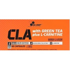 CLA with Green Tea plus L-carnitin caps 60 Olimp