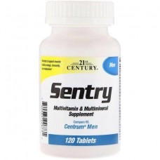 Sentry Men Multivitamin & Multimineral Supplement 120 Tablets 21st Century