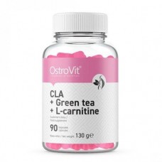 Жиросжигатель OstroVit L-Carnitine + CLA + Green Tea 90 caps OstroVit