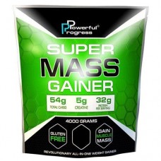 Гейнер Super Mass Gainer 4000 g (Лесной орех) Powerful progress