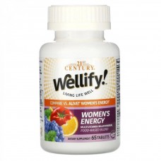 Вітаміни Wellify! Women's Energy, Multivitamin Multimineral, 65 Tablets 21st Century