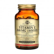Вітамін Е Vitamin E 268 mg 100 softgels Solgar