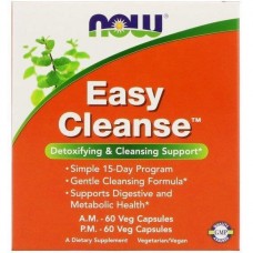 Easy Cleanse 120 vcaps NOW