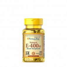 Вітамін Е Puritan's Pride Vitamin E-400 IU Mixed Tocopherols Natural 100 softgels Puritan's Pride