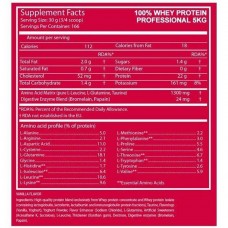 Протеин 100% Whey Protein Professional 2350 gr (Strawberry w.c)  Scitec Nutrition