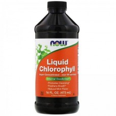 Chlorophyll Liquid + Mint 473 ml NOW