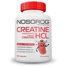 Креатин гидрохлорид Nosorog Nutrition Creatine HCl 120 капс NOSOROG