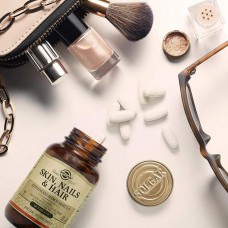 Витамины для волос, кожи и ногтей Solgar Skin, Nails & Hair, Advanced MSM Formula, 120 Tablets  Solgar