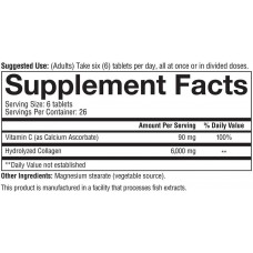 Collagen, 6,000 mg 160 Tablets  Youtheory