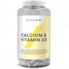 Calcium Vitamin D3 180 tab MyProtein