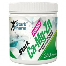 Витамины Stark Pharm Ca-Mg-Zn (Calcium & Magnesium Citrate D3-B6-B12) 240g Stark Pharm