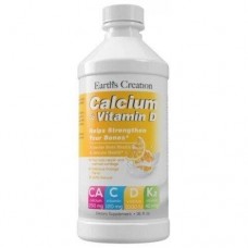 Вітамінно-мінеральний комплекс Calcium Vit D3 Drink 473 ml Earth's Creation