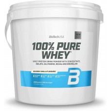 Протеин 100% Pure Whey 4000g (Bourbon vanilla) Biotech