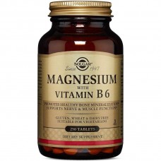 Magnesium with Vitamin B6 250 tabs Solgar