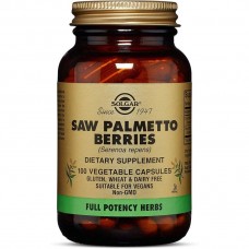 Saw Palmetto Berries 100 Vegetable Capsules Solgar