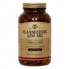 Flaxseed Oil 1250 mg 100 Softgels Solgar