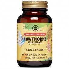 Hawthorne Herb Extract 60 Capsules Vegetable Solgar