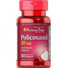 Вітаміни Policosanol (20 mg) 30 Softgels Puritan's Pride