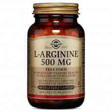 L-Arginine 500 mg 100Vegetable Capsules Solgar