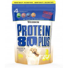 Протеїн Protein 80 Plus 500 g (Cookies Cream) Weider