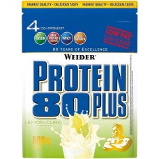 Протеїн Protein 80 Plus 500 g (Lemon-Curd) Weider