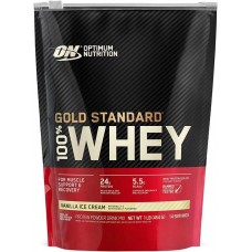 Gold Standard 100% Whey 450g (Vanilla ice Cream) Optimum Nutrition