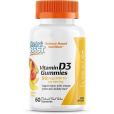 Витамин Д3 Vitamin D3 1000 IU 60 Gummies (Tropical Tango) Doctor's BEST