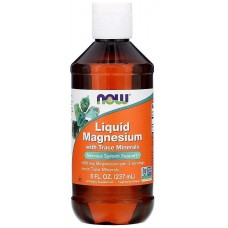 Liquid Magnesium with Trace Mineral 237 ml NOW