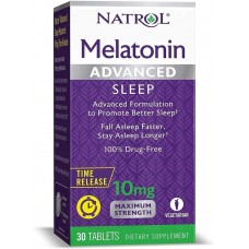 Мелатонін Natrol Melatonin Advanced Sleep Time Release 10 mg 30 tabl Natrol