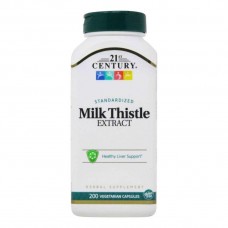 Екстракт розторопші 21st Century Standardized Milk Thistle Extract 200 Vegetarian Capsules 21st Century