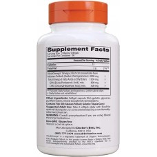 Рыбий жир из дикого аляскинского минтая Pure Wild Alaskan Fish Oil with AlaskOmega, 1,000 mg, 180 Marine Doctor's BEST