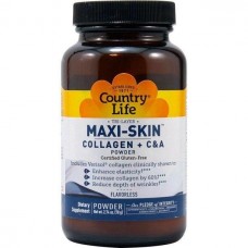 Коллаген Country Life Maxi-Skin Collagen + C&A Powder 78 g Country Life