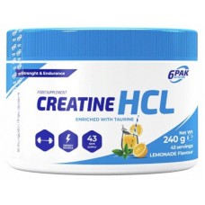Kреатин 6Pak Nutrition Creatine HCL 240g (Lemonade) 6Pak