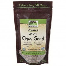 White Chia Seed 454g NOW