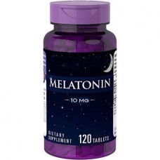 Мелатонін Melatonin 10 mg 120 tableland sangre grande Piping Rock