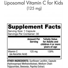 Liposomal Vitamin C for Kids, 30 Capsules  Dr. Mercola