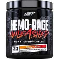Передтренувальний комплекс Nutrex Hemo Rage Black Ultra Concentrate 220g (Orange-Mango) Nutrex