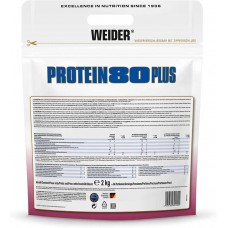 Протеїн Protein 80 Plus 2000 g (Wildberry - Youghurt) Weider