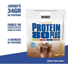 Протеїн Protein 80 Plus 2000 g (Chocolate) Weider