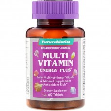 Advanced Women's Formula, Multi Vitamin Energy Plus, 60 Tablets FutureBiotics
