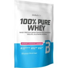 Протеїн 100% Pure Whey 454 g (Rasberry Cheescake) Biotech