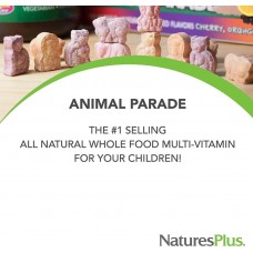 Animal Parade, Vitamin D3, Black Cherry, 500 IU, 90 Animal-Shaped Tablets  Nature's Plus