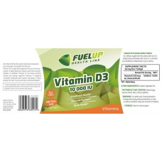 Vitamin D3 10000 IU, 120 softgels