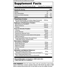 Передтренувальний комплекс Universal Nutrition Animal Primal Powder Pre workout 507.5 g (Fruit Punch) UNIVERSAL