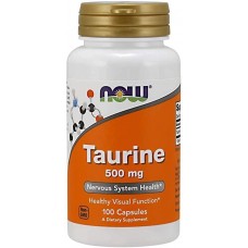 Taurine 500mg caps 100 NOW