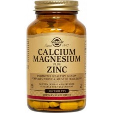 Calcium Magnesium & Zinc 100 tabs Solgar