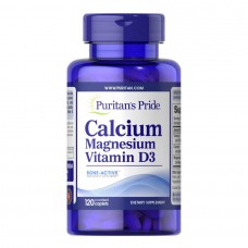 Кальций Магний Витамин Д3, Calcium Magnesium Vitamin D3 - 120 caps Puritans Pride